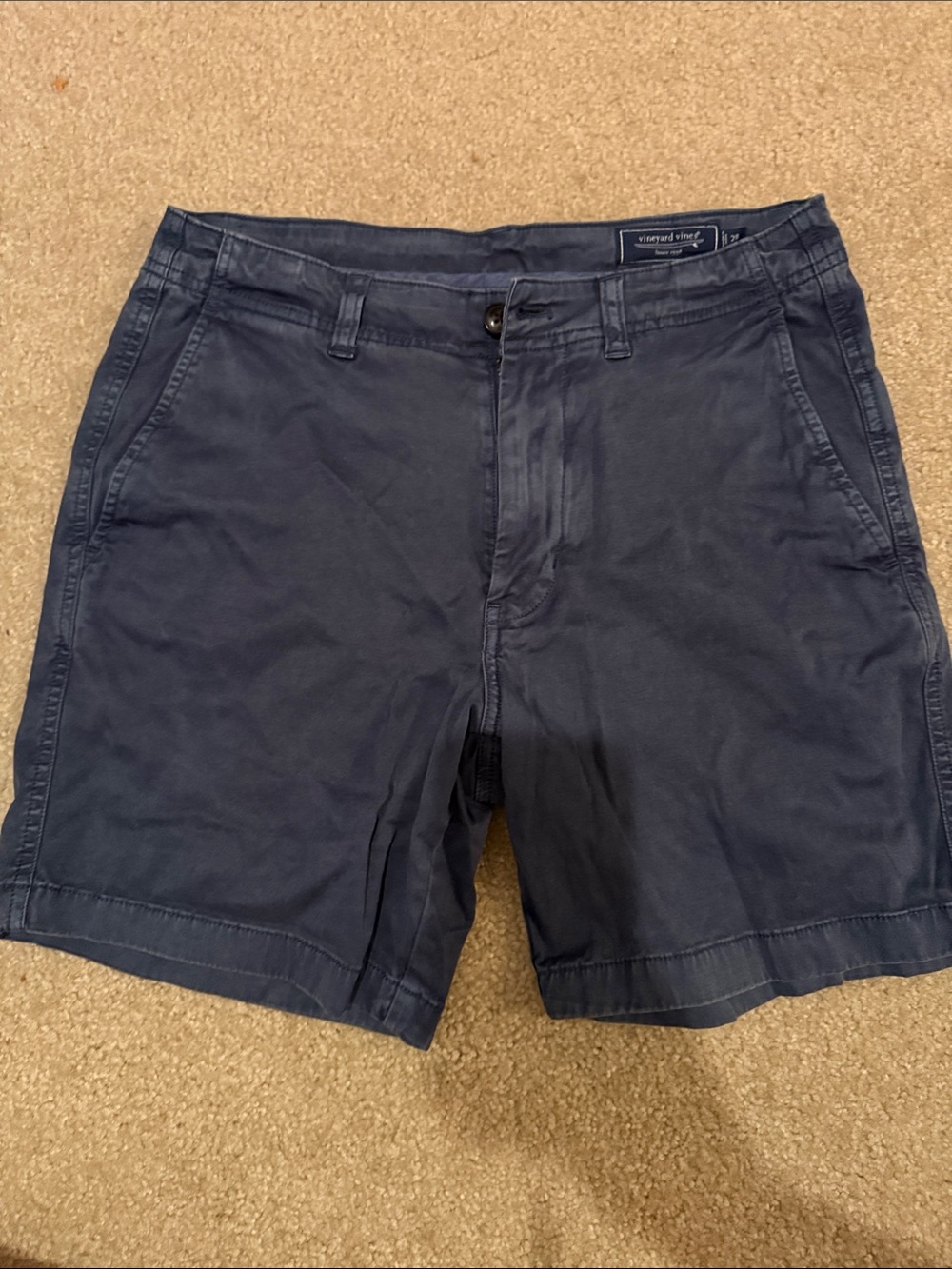 Vineyard Vines Navy Men's island shorts